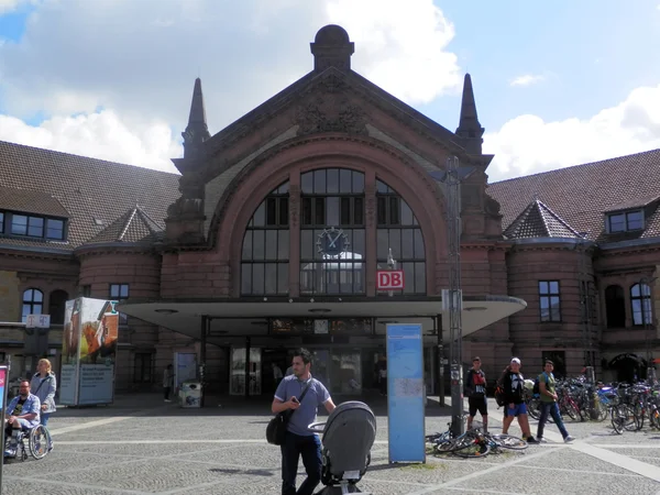 Hauptbahnhofsgebäude — Stockfoto