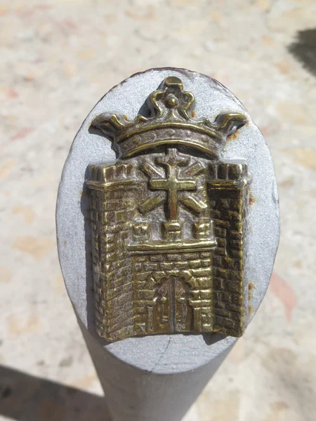 Герб города Баэза — стоковое фото