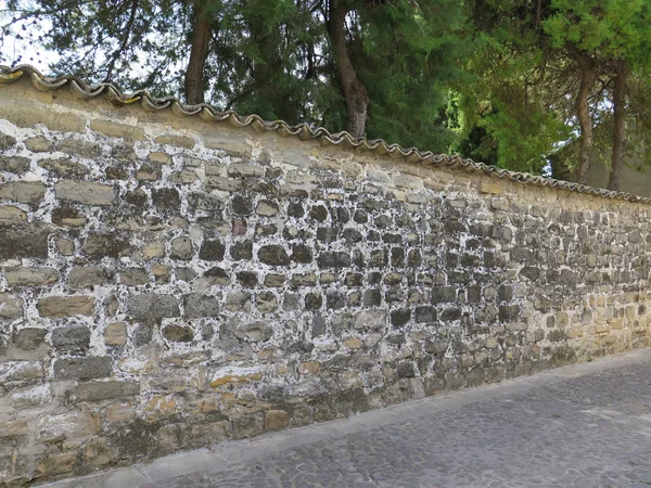 Alte mauer in baeza — Stockfoto