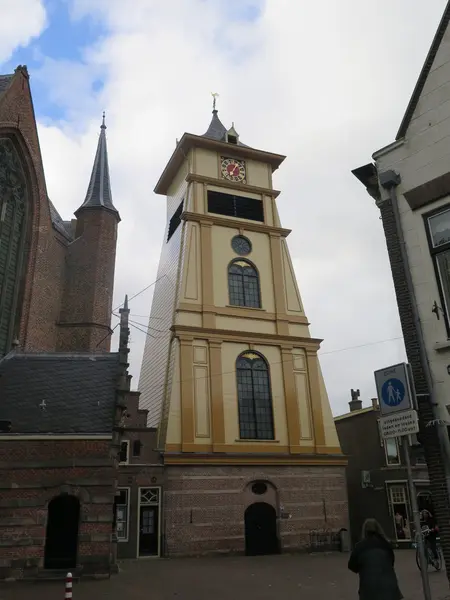 Belfry da Igreja Ocidental, Holanda — Fotografia de Stock