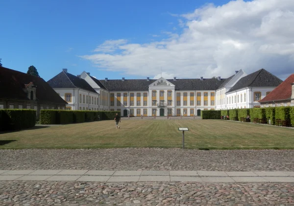 Palacio Augustenborg en el sur de Dinamarca — Foto de Stock