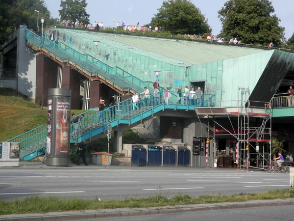 Landungsbrucken station, Hamburg — Stock Photo, Image