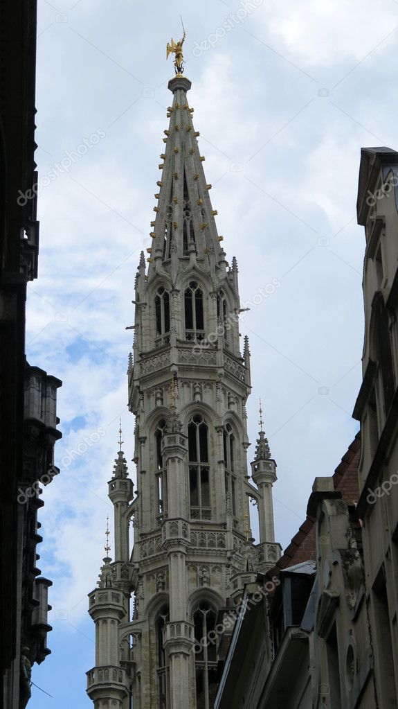 Guildhall tower, Brussels