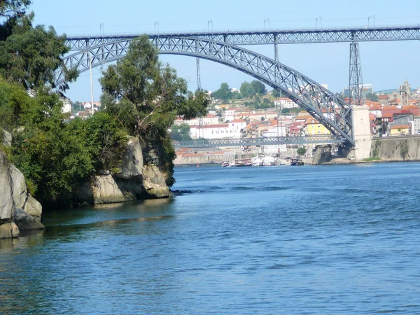 Ponte Luis ich überbrücken, Porto — Stockfoto