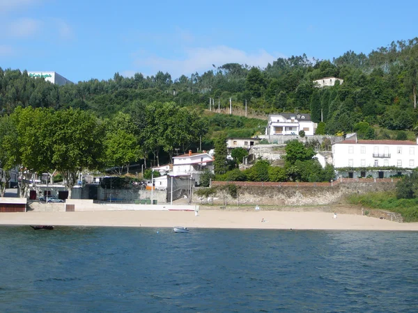 Spiaggia locale sul fiume Duero, Portogallo — Foto Stock