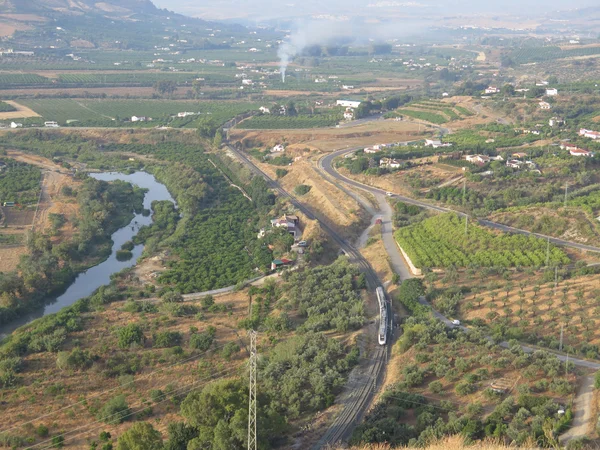 Guadalhorce-vallei — Stockfoto