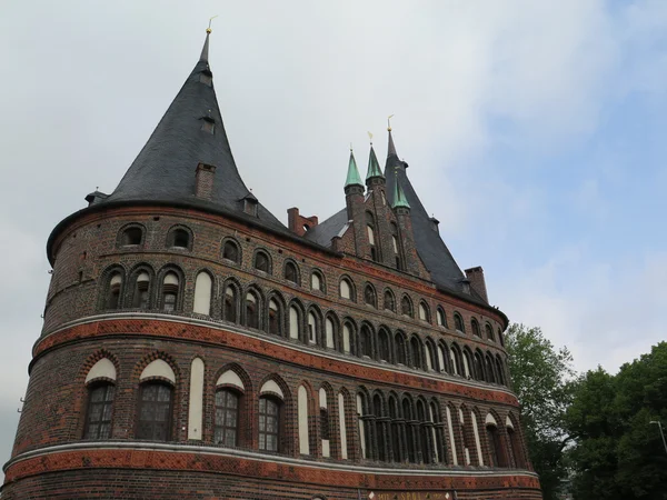 Portão Holsten em Lubeck — Fotografia de Stock