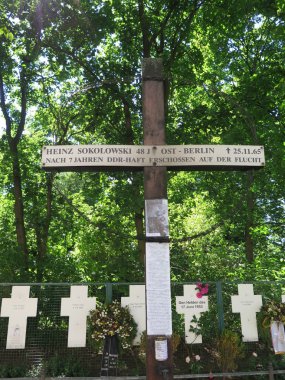 Doğu Alman mülteci anıt