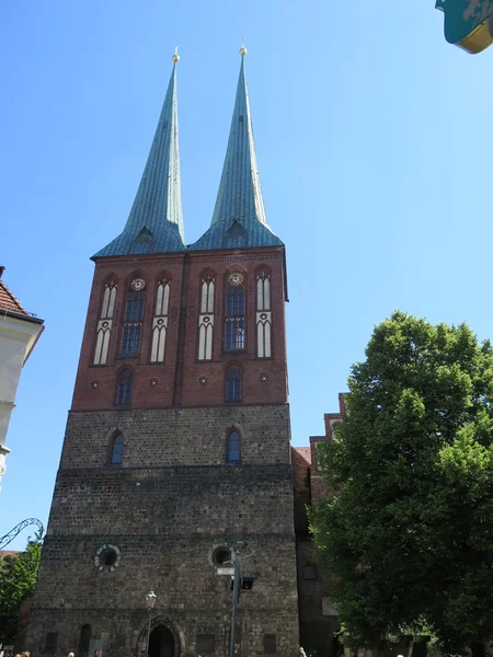 St. Nikolai-Kirche — Stock Photo, Image