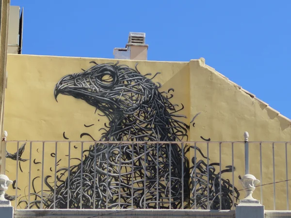 Малага вуличного мистецтва — стокове фото