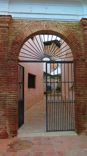 Ingången till Alora Museum — Stockfoto