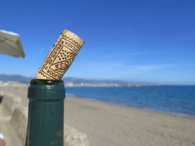 Rioja şişe şarap cork