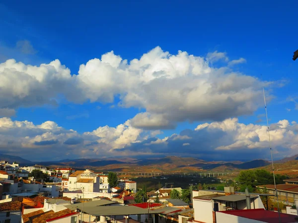 Clouds over Valley — Stock Photo, Image