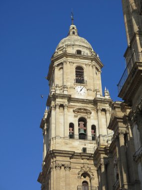 Malaga Katedrali görünümü