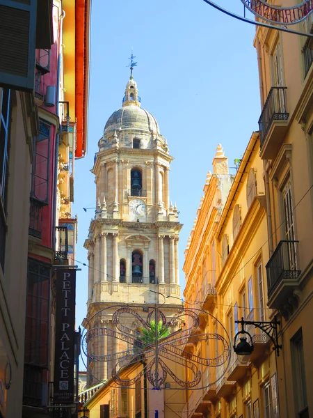 Catedral de Málaga vista Fotos De Stock