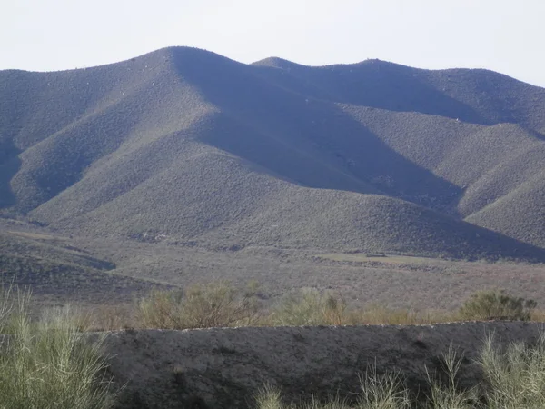 Rochers dans le désert de Tebernas — Photo