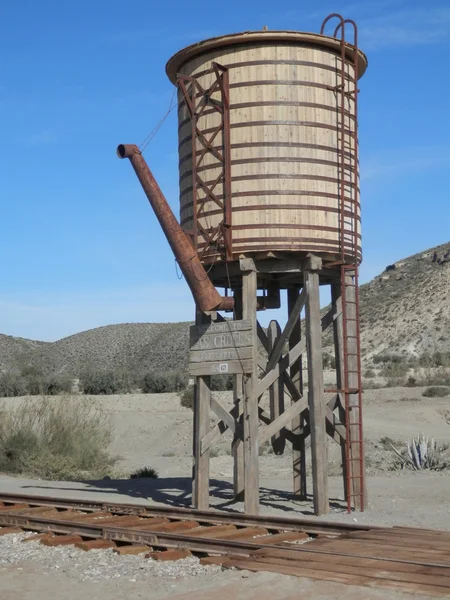 鉄道水タワー — ストック写真