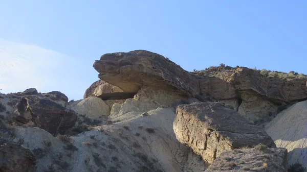 Rocks in Tabernas Desert — Stock Photo, Image