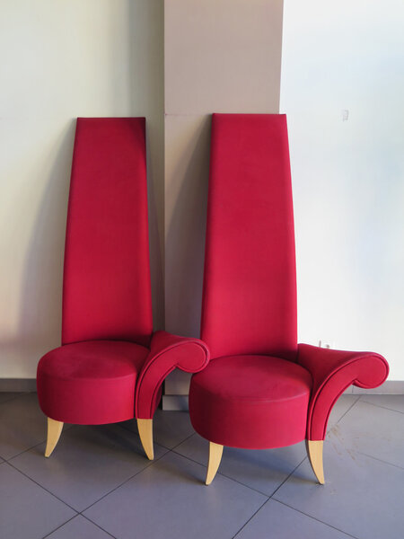 Two red Chairs