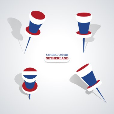 Raptiyeler, vektör çizim seti.