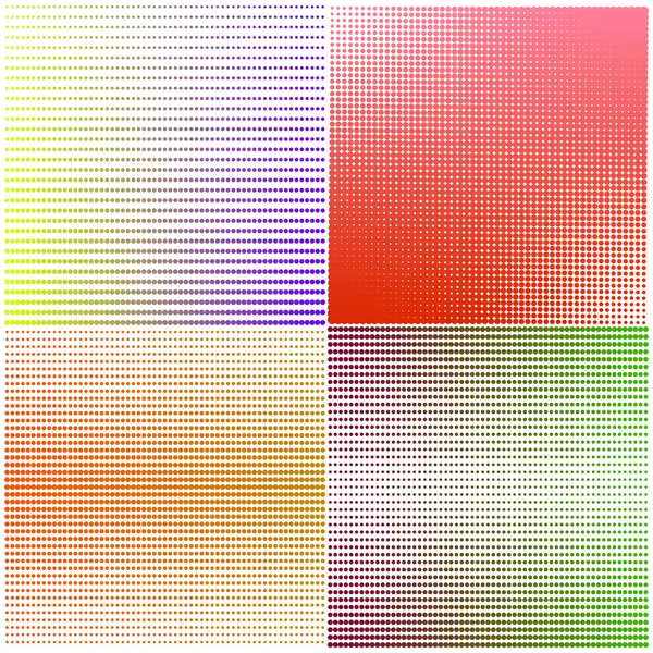 A set of abstract backgrounds, vector illustration. — Stock Vector