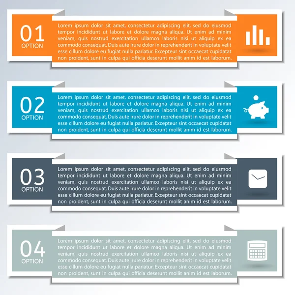 Elementen van infographics, vectorillustratie. — Stockvector