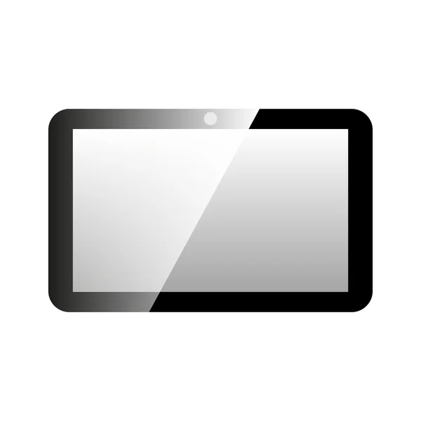 Pictogram tablet pc. — Stockvector