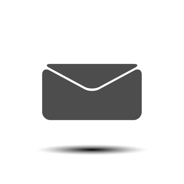 Icono de correo electrónico, ilustración vectorial — Vector de stock