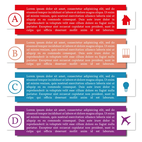 Elementen van infographics, vectorillustratie. — Stockvector