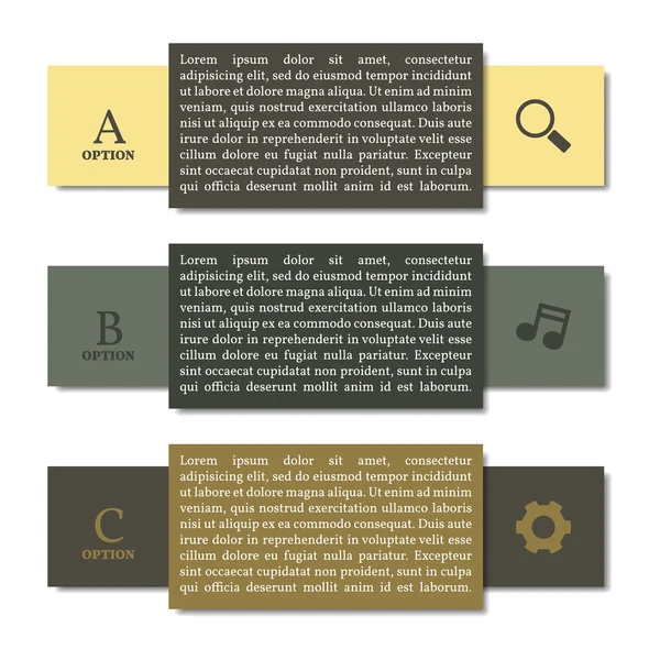 Elementi di infografica, illustrazione vettoriale . — Vettoriale Stock