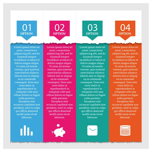 Elementi di infografica, illustrazione vettoriale . — Vettoriale Stock