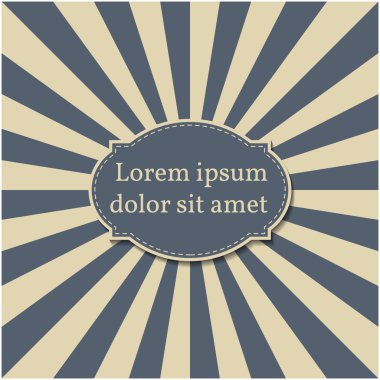 Arka planlar ile çerçeve, vektör çizim seti.