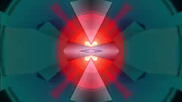 Prism-Pyramidal Kaleidoscopic Pattern 02 — Wideo stockowe