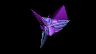 Dans soğuk holografik kristal