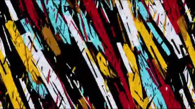 Soyut agresif boya darbeleri deseni, kaba el çizimleri, canlı kırmızı mavi beyaz renkler, kaotik fırça izleri, yüksek kontrast koyu arkaplan, dışavurumsal sanatsal doku, dinamik soyut yüzey kompozisyonu