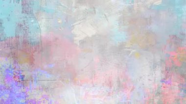 Açık soyut grunge boya dokusu, kirli sanatsal tuval, çizilmiş boya yüzeyi, yumuşak renk lekeleri, yıpranmış eski moda arka plan, anlamlı fırça izleri, analog sanat dokusu, desenli arka plan