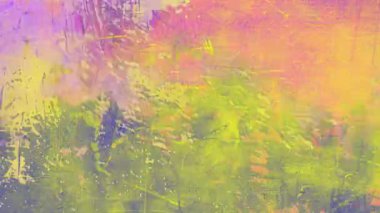 Renkli soyut grunge boya dokusu, katmanlı boya darbeleri, çizilmiş sanatsal yüzey, canlı, sıkıntılı arka plan, anlamlı fırça izleri, karışık renk tuvali, ham sanat dokusu, kaotik boyalı arka plan