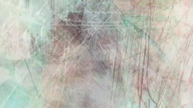 Katmanlı çizikler ve anlamlı darbeler ile soyut karışık medya sanat dokusu, el çizimi kaotik çizgiler, kaba boyanmış yüzey, dinamik görsel enerjili sanatsal grunge arka plan