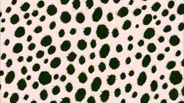 Soyut bej arka plan koyu yeşil mürekkep noktaları, organik dağınık şekiller, kaba boya dokusu, doğal düzensiz desen, sanatsal yüzey tasarımı