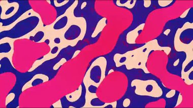 Soyut kamuflaj tarzı desen, pembe bej donanma şekilleri, akıcı organik biçimler, modern el yapımı arka plan, pürüzsüz biyomorfik doku tasarımı.