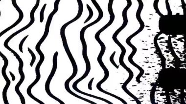 Siyah ve beyaz benekli desen, mürekkep sıçrama dokusu, soyut gürültü geçişi, kaba püskürtme tahılı, el çizimi minimum arkaplan, yüksek kontrast organik desen