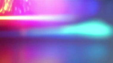 Yumuşak Neon Bokeh Arızalı Işıklar, Pembe ve Mavi Işıltılı Odaklanmamış Siber Arkaplan, Dijital Kromatik Görüntü ve Optik Parazit Doku