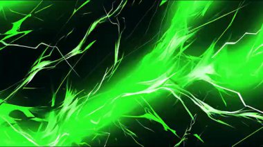 Yeşil plazma dalgası, akan enerji akışı, neon elektrik hareketi, parlayan soyut güç akışı, anime enerji kurdelesi, komik bilim kurgu efekti arka plan