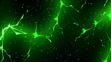 Yeşil yıldırım enerjisi çatlakları, elektrik plazma damarları, parlayan elektrik hatları, anime karikatür elektrik efekti, soyut enerji arka planı, neon şok dokusu