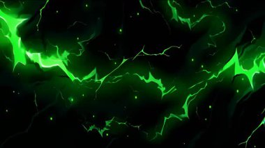 Yeşil plazma duman enerjisi, parlayan elektrik sisi, neon buhar akışı, soyut parlak bulutlar, yumuşak enerji hareketi, yüzen parçacıklarla atmosferik bilim-kurgu güç arka planı