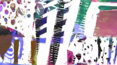 Beyaz fırça şekilli soyut yüksek kontrast arkaplan, kalın boya katmanları, kaotik el çizimleri, kaba doku, karışık medya sanat kompozisyonu