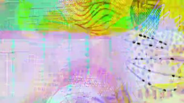 Soyut el çizimi grunge arkaplan, renkli saykodelik boya darbeleri, katmanlı fırça dokuları, karalama çizgileri ve dairesel şekiller, karışık medya sanat yüzeyi, canlı anlamlı sanat arkaplan, analog çizim dokusu