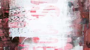 Kırmızı bozulma, soyut dijital müdahale, bozuk veri dokusu, kaotik grunge örtüsü, arıza gürültü arka planı, yüksek kontrastlı hata etkisi, kentsel bozunma estetiği, hasarlı sinyal görselleri