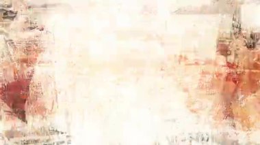 Soyut grunge doku arka plan, soluk kırmızı boya lekeli sıkıntılı beyaz yüzey, eskimiş kağıt tabaka, çizik tuval, analog hasar izleri, kirli yüzey, kaba boya lekeleri, eski duvar dokusu, endüstriyel bozulma, eski malzeme görünümü