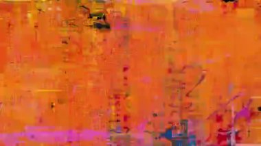 Soyut grunge arkaplan, turuncu endüstriyel doku, katmanlı boya darbeleri, kabataslak şebeke şablonu, sıkıntılı yüzey, analog baskı gürültüsü, çizik kaplama, aşınmış pigment, karışık medya kolajı, hasarlı grafik arka plan